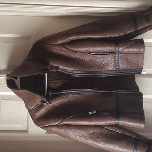 Faux Leather Jacket